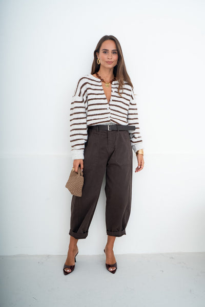 PANTALON BARREL LEON - PANTALON