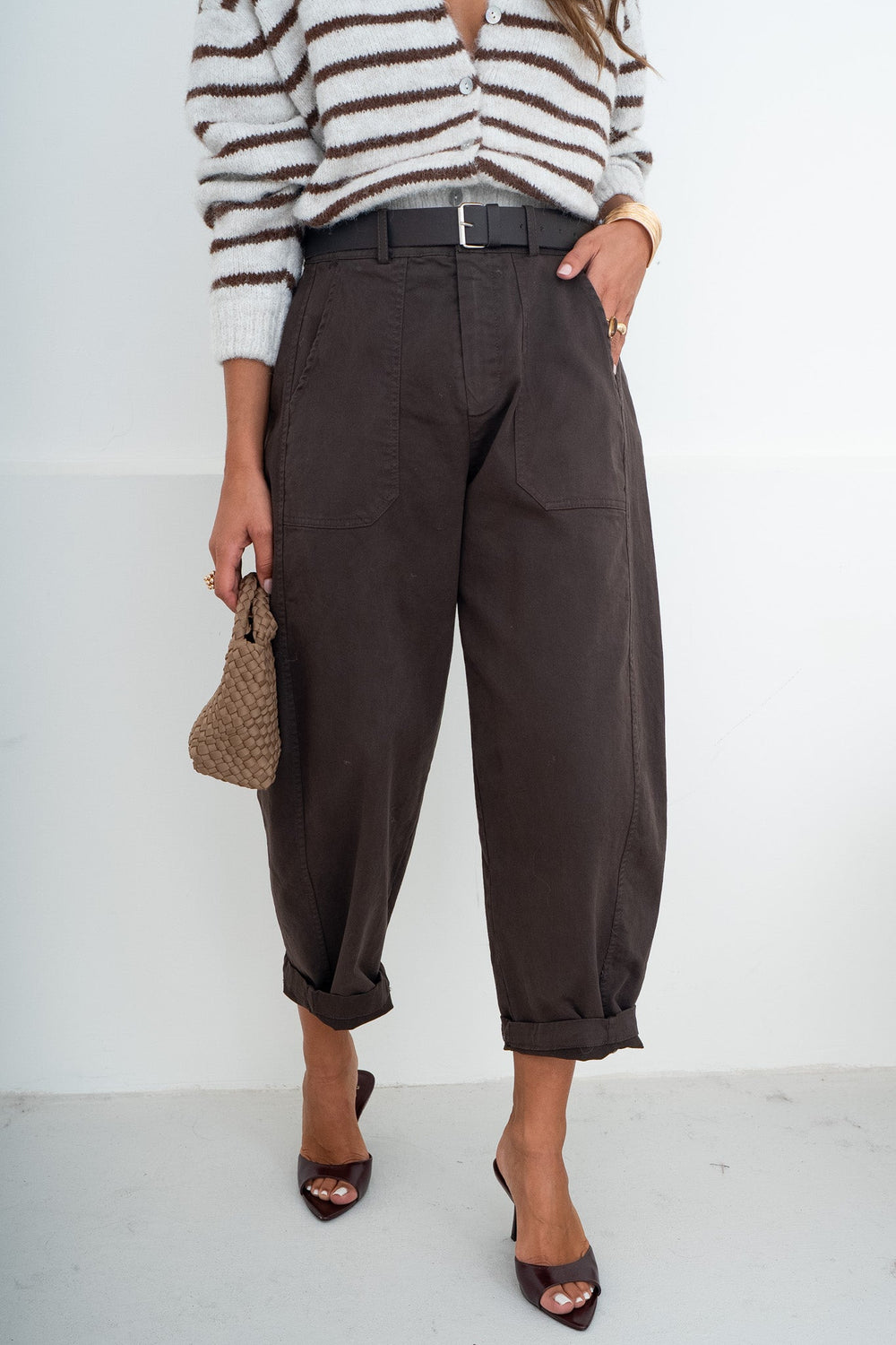 PANTALON BARREL LEON - PANTALON