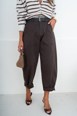 PANTALON BARREL LEON - PANTALON