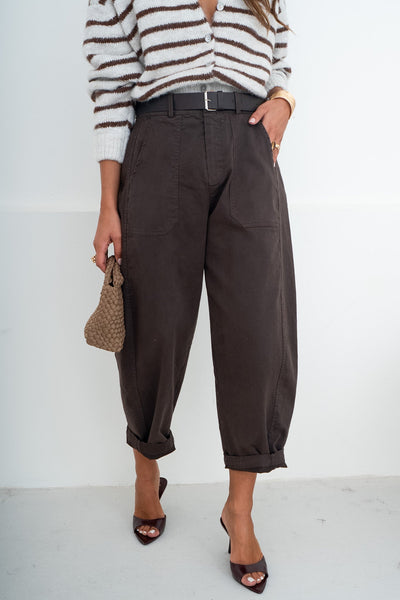 PANTALON BARREL LEON - PANTALON