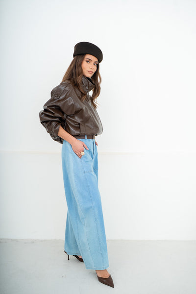 PANTALON BARREL LEON - PANTALON