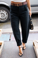 PANTALON BARREL LEON - PANTALON