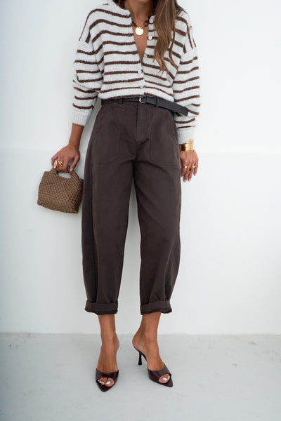 PANTALON BARREL LEON - PANTALON