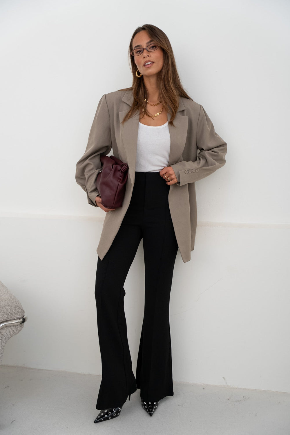 PANTALON FLARE YOANA - PANTALON