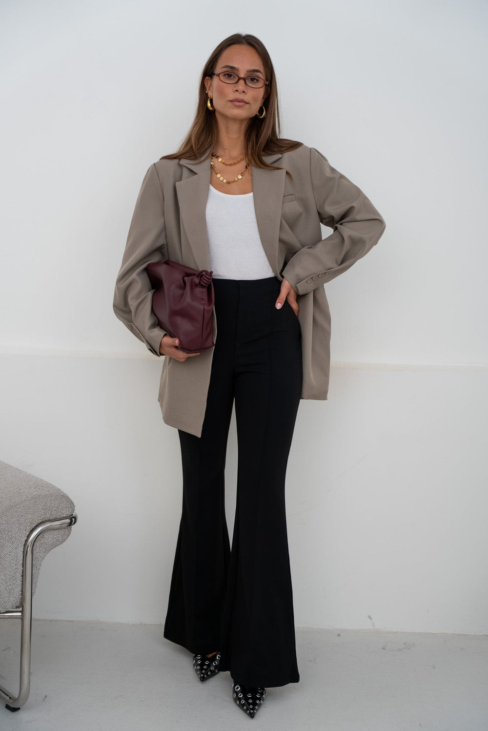 PANTALON FLARE YOANA - PANTALON