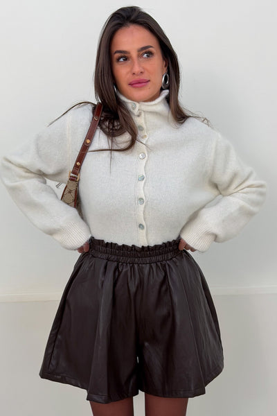 PULL COL MONTANT ROMANE - GILET & CARDIGAN