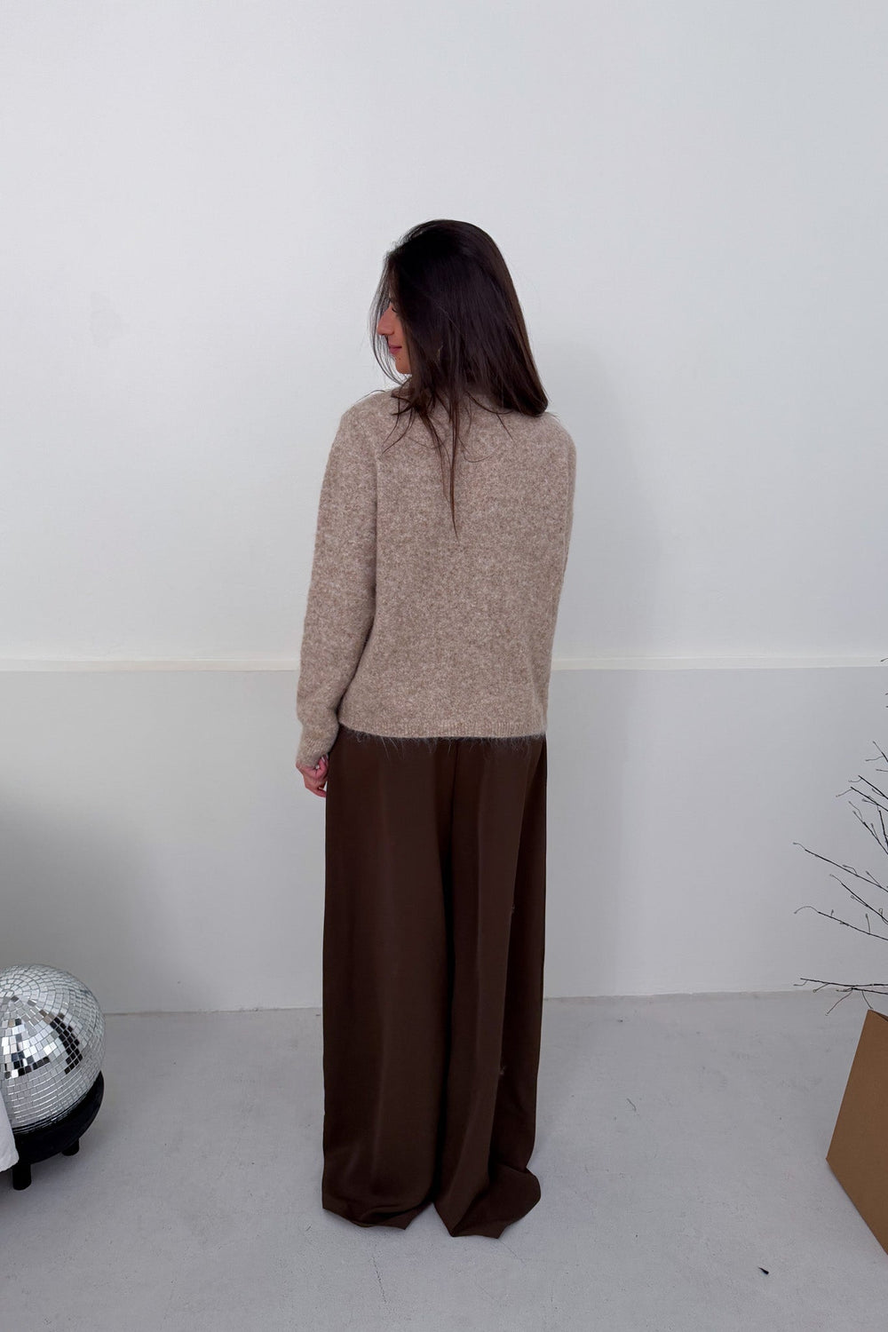 PULL COL MONTANT ROMANE - GILET & CARDIGAN