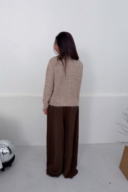 PULL COL MONTANT ROMANE - GILET & CARDIGAN