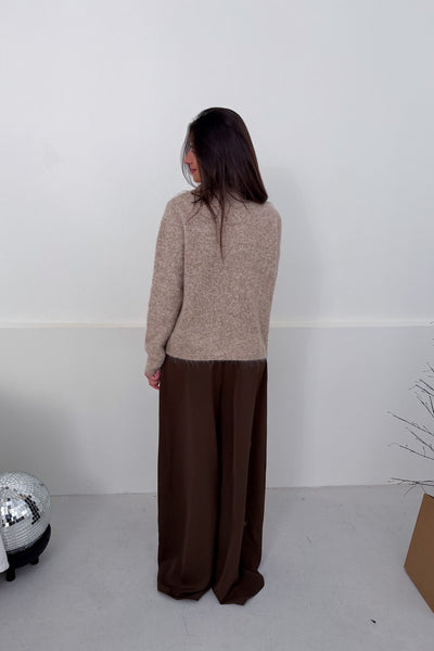 PULL COL MONTANT ROMANE - GILET & CARDIGAN