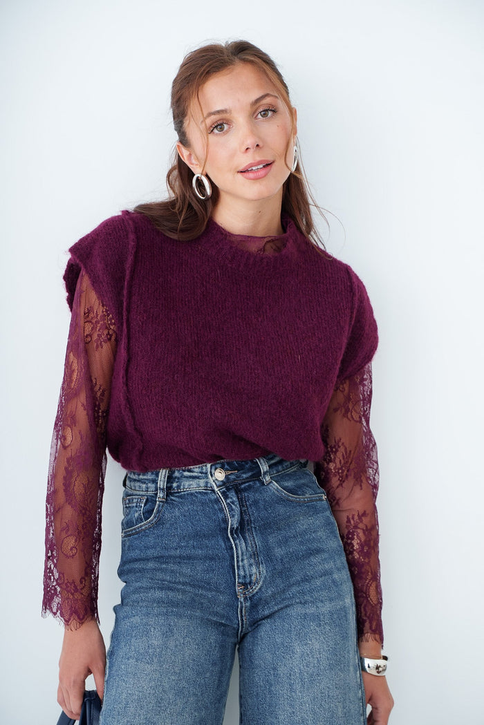 PULL DENTELLE ELY - PULL