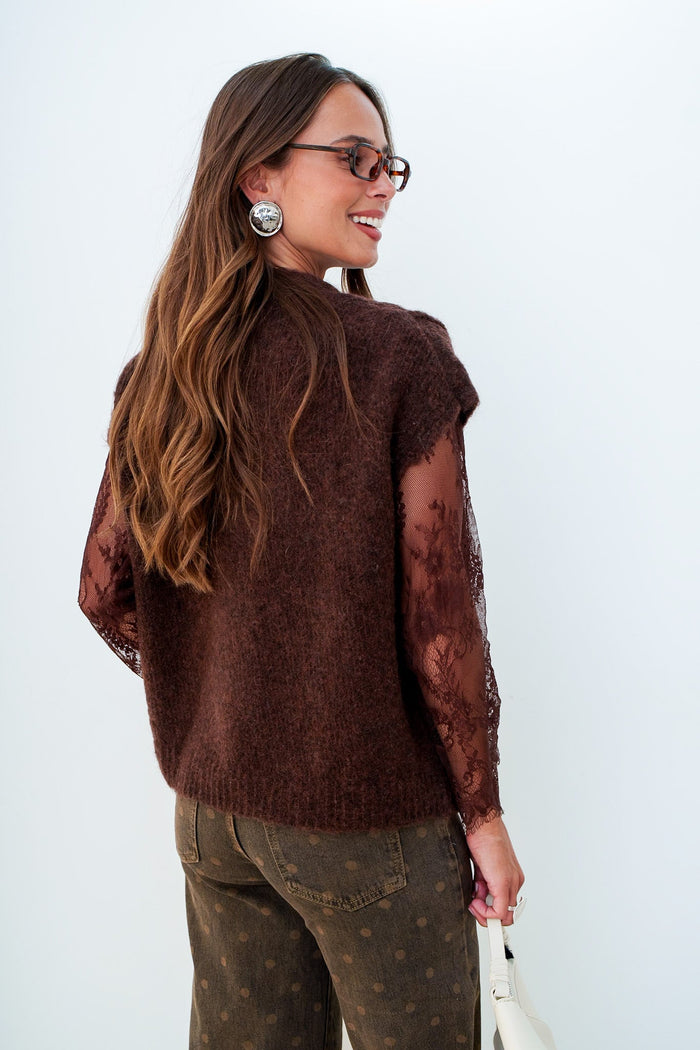 PULL DENTELLE ELY - PULL & MAILLE