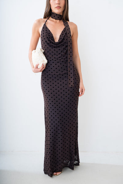 ROBE LANA (MARRON) - 