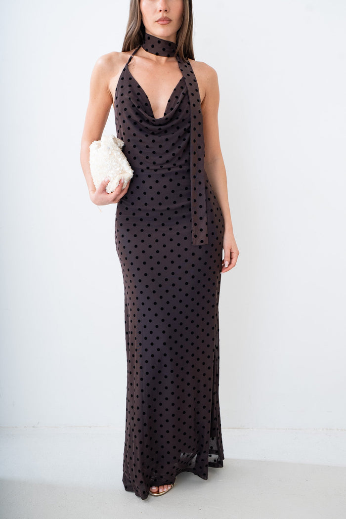 ROBE LANA (MARRON) - 
