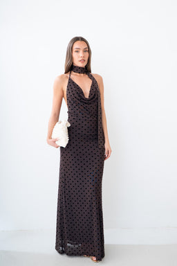 ROBE LANA (MARRON) - 