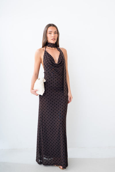 ROBE LANA (MARRON) - 