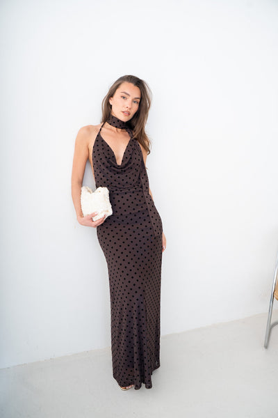 ROBE LANA (MARRON) - 