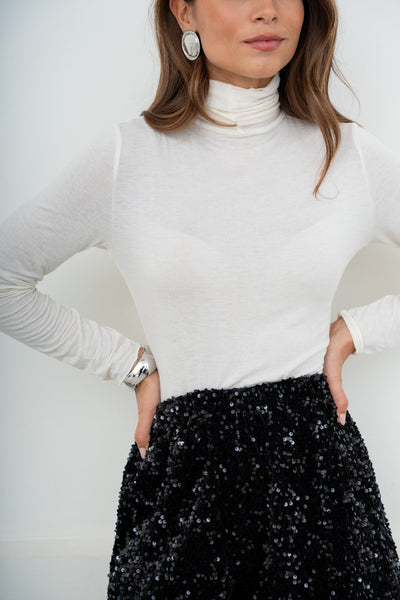 TOP COL ROULE MIA - TOP