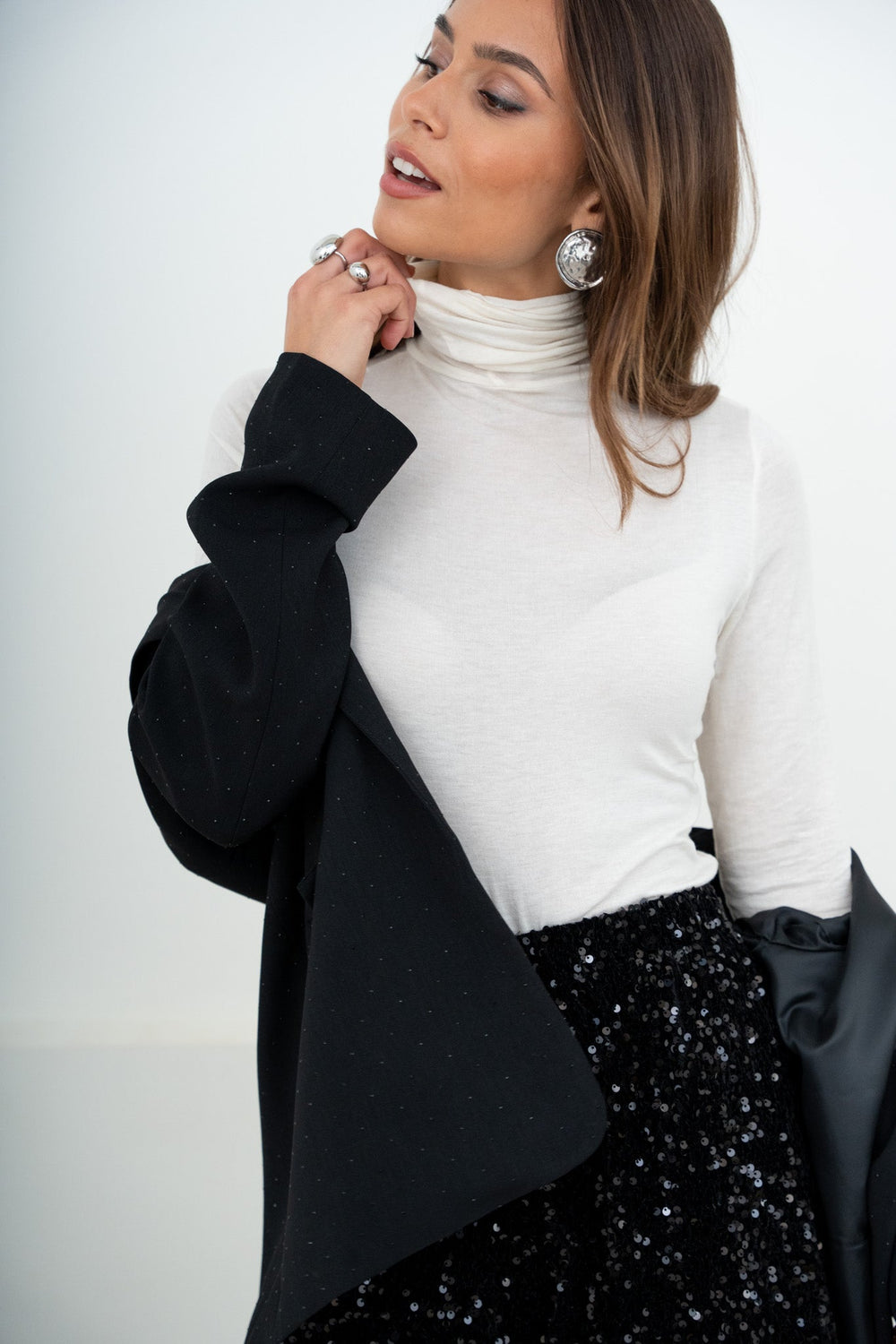 TOP COL ROULE MIA - TOP