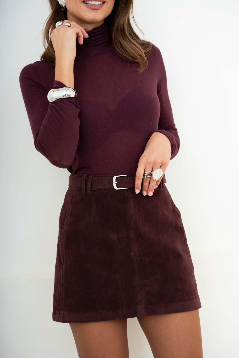 TOP COL ROULE MIA - TOP