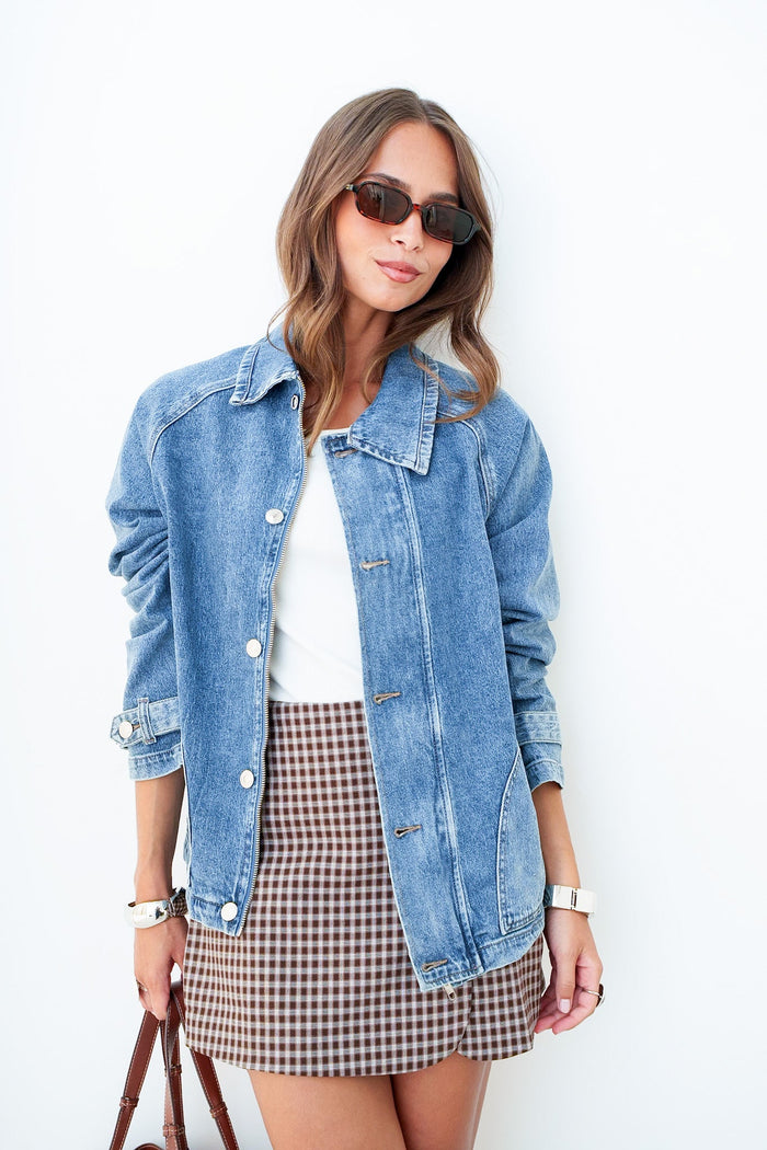 VESTE JEANS OPHELIE - VESTE
