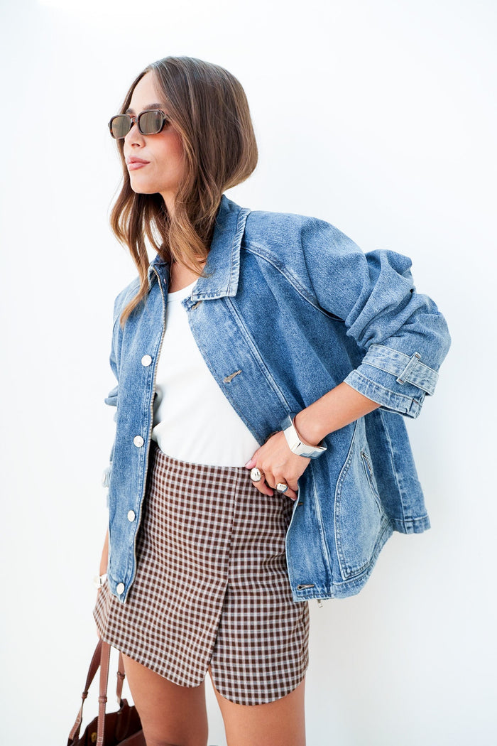 VESTE JEANS OPHELIE - VESTE