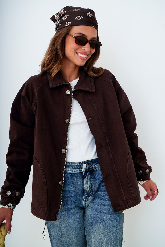 VESTE JEANS OPHELIE - VESTE