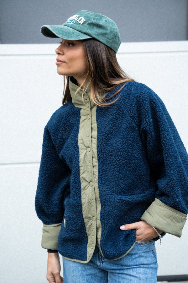 Veste Manteau Marron Pour Femme - Marque Daxon - Taille 54 - Occasion Très Bon état